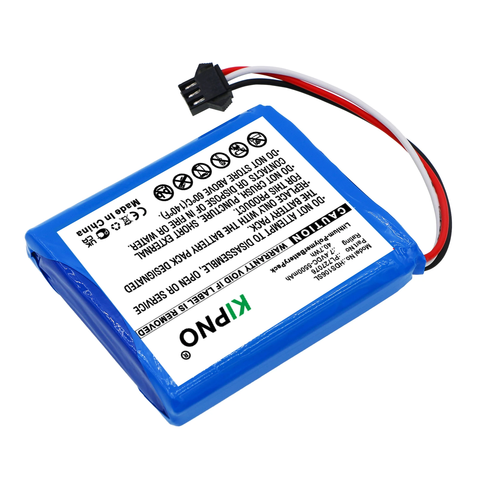 7.4V 5500mAh Battery for Hantek DSO-1062B DSO-1202B