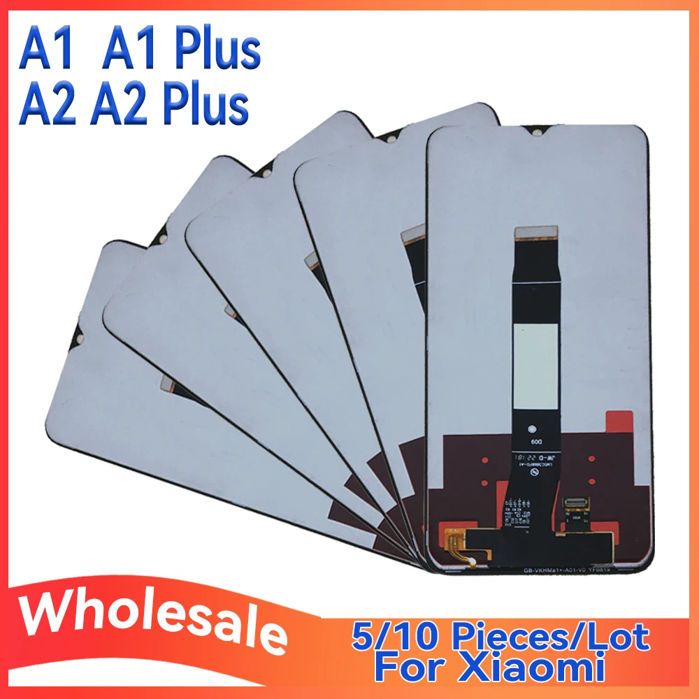 

Оптовая продажа 5/10 шт./лот для Xiaomi Redmi A1 A1 Plus A2 A2 Plus Экран ЖК-дисплей Сенсорная сборка