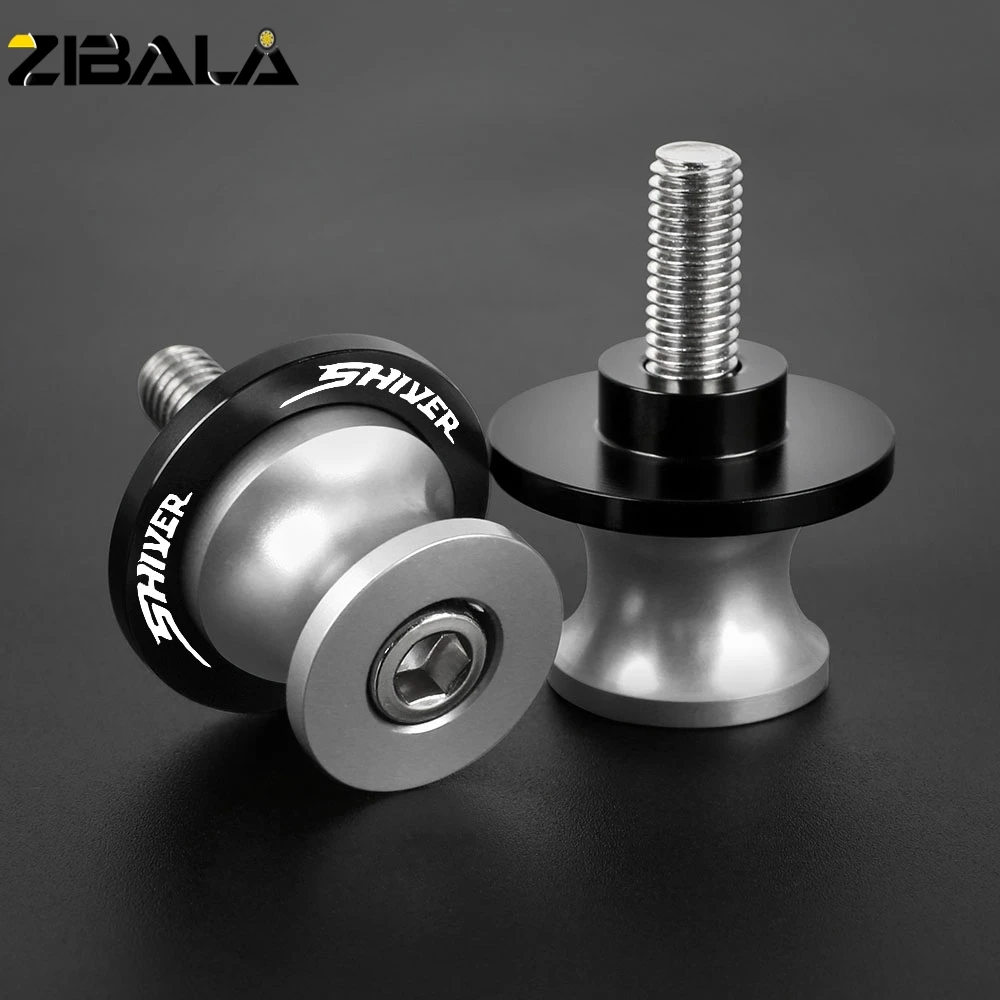 Swingarm Sliders 6MM FOR APRILIA SHIVER 750 GT 900 2007- 2023 2022 Stand Swingarm Spools Slider Scooter Stand Screw SHIVER750