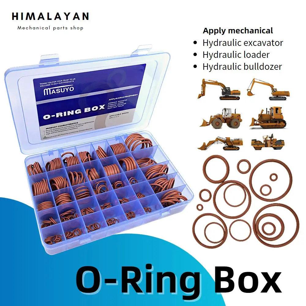 

Excavator O-ring O-box O-repair Box O-ring Seal Fluorine Seal Oil Seal For Kobelco Cat Doosan Sany Hyundai Hitachi Komatsu Seals