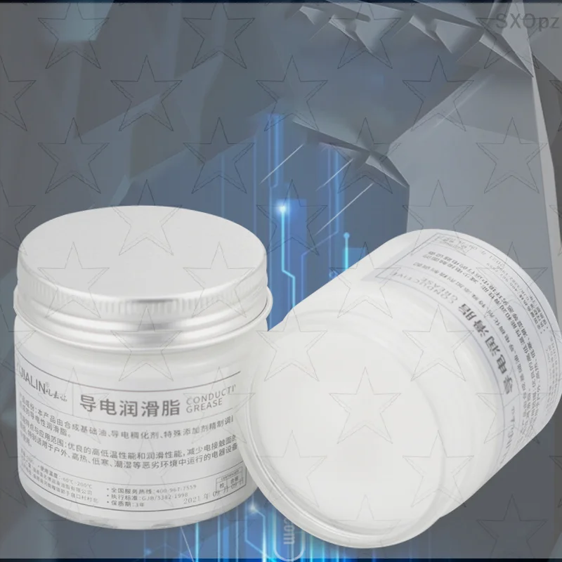 

One Pack Low-Resistance Electric Contact Grease 100g; Apt for Household Electrical Units