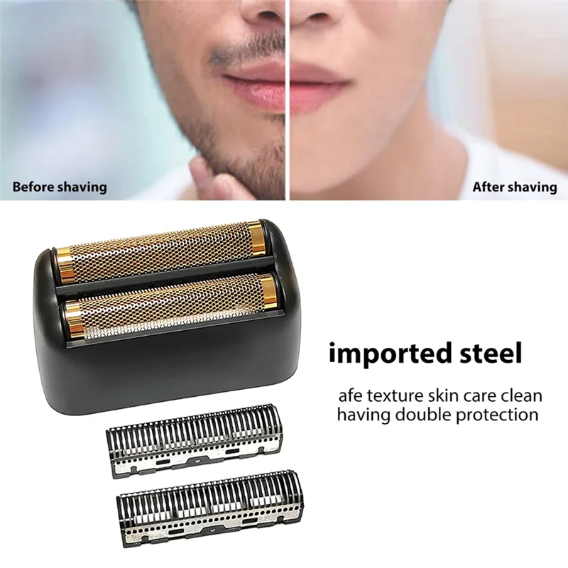 SANQ استبدال ماكينة حلاقة احباط مزدوجة احباط رئيس ل Babyliss PRO FXRF2G الحلاقة الرجال الانتهازي شفرة صافي