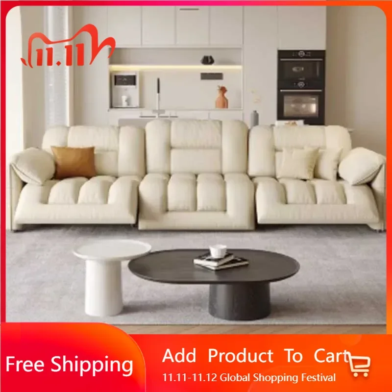 

Relaxing Beige Living Room Sofas Design Electric Recliner Lounges Living Room Sofas Luxury Nordic Salon Muebles Trendy Furniture