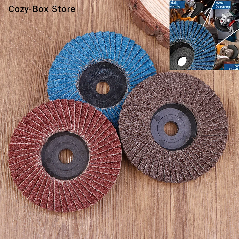 [ZY]3Pc 75mm Flat Flap Discs 3 