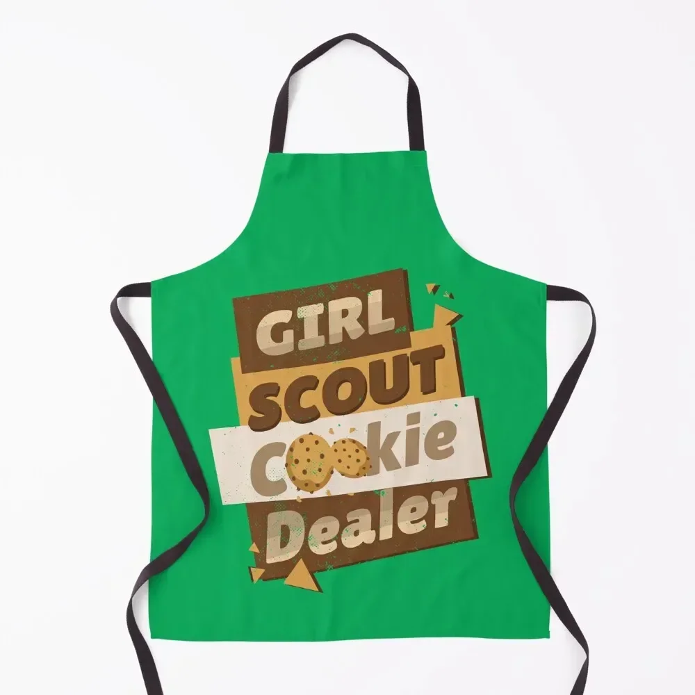 Girl Scout Cookie Dealer Apron with personal logo christmas kitchen Kitchen Tools manicurist Apron