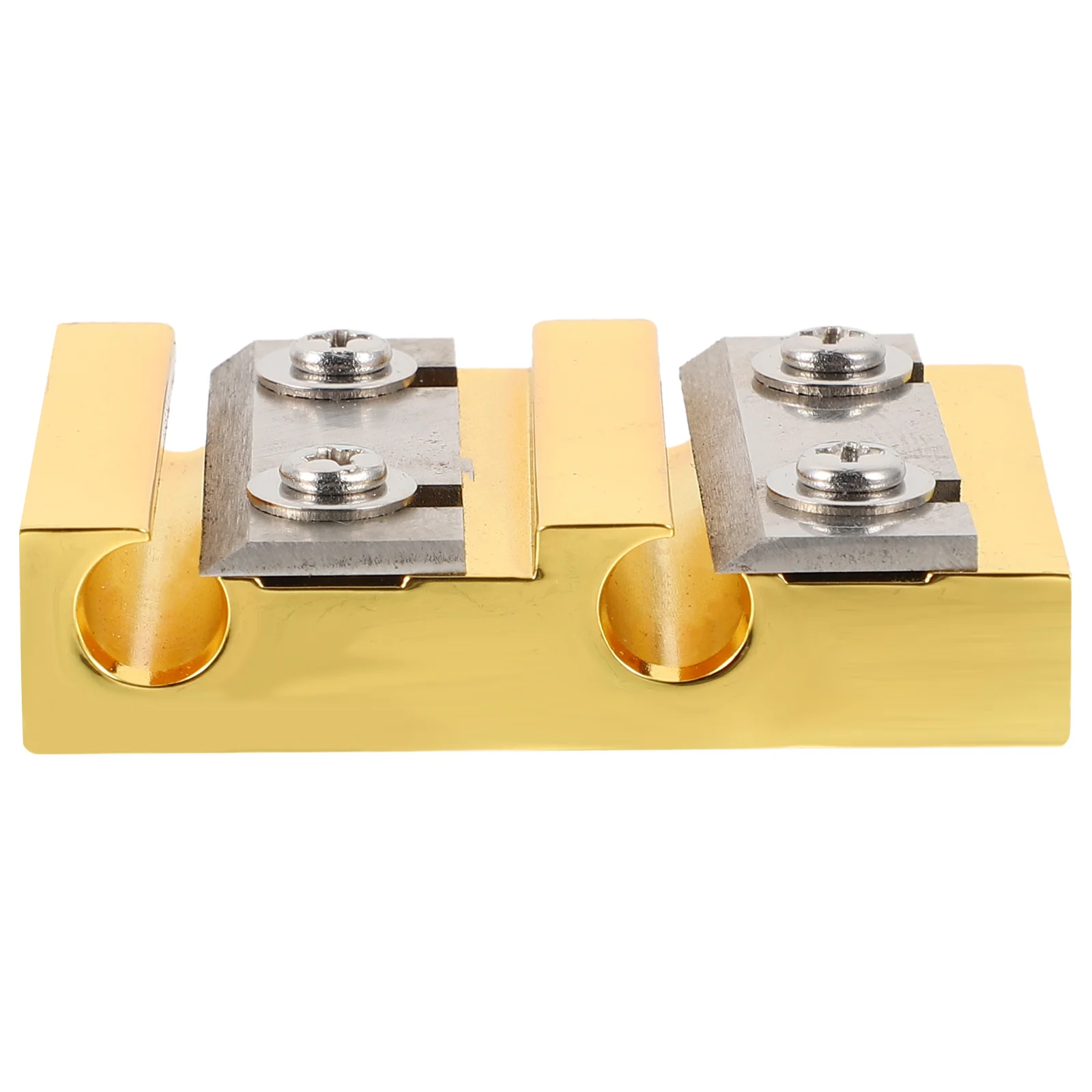 

1Pcs Double Holes Violin Reels Shaver Golden Compact Portable Precision Adjustable Violin Supply Instrument Making Tool