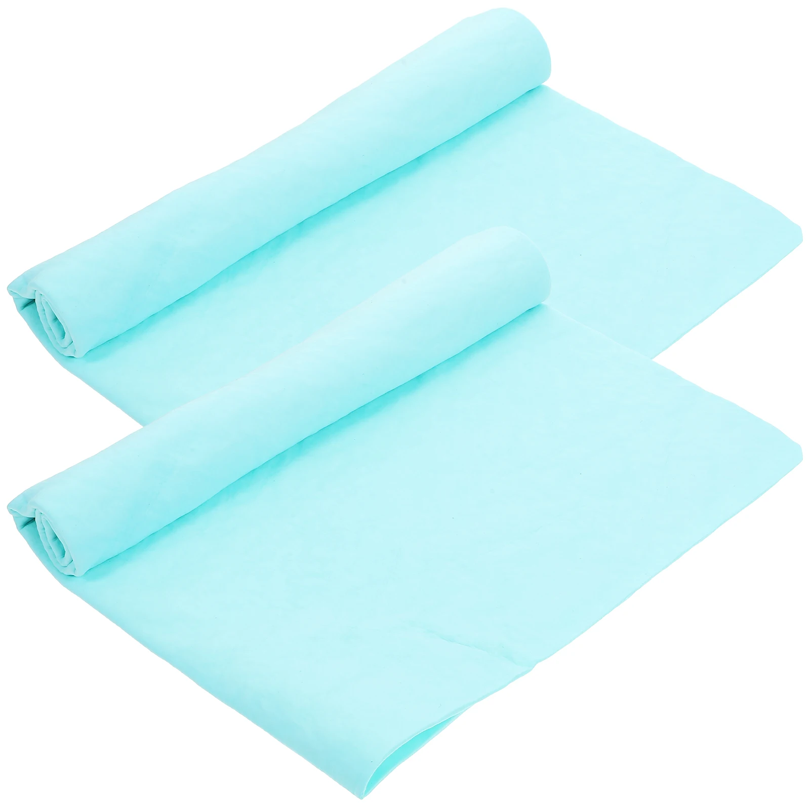 

2 Pcs Pet Absorbent Towel Cleaning Quick Drying Washcloth Kennel Dog Bath Towels Pva
