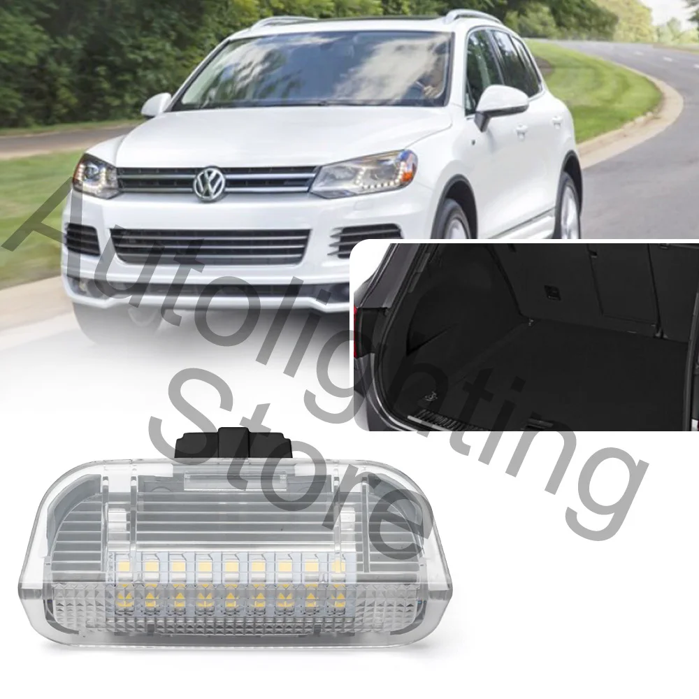 1Pc LED Car Trunk Boot Lamps Compartment Light Interior Courtesy Lights For VW Touareg II 10-18 VW Golf Plus 05-07 Luggage Lamp