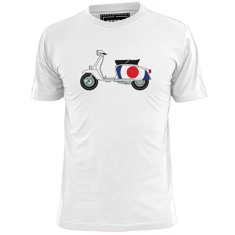 Camiseta Lambretta Target para hombre, Scooters Jam Weller Who Quadrophenia