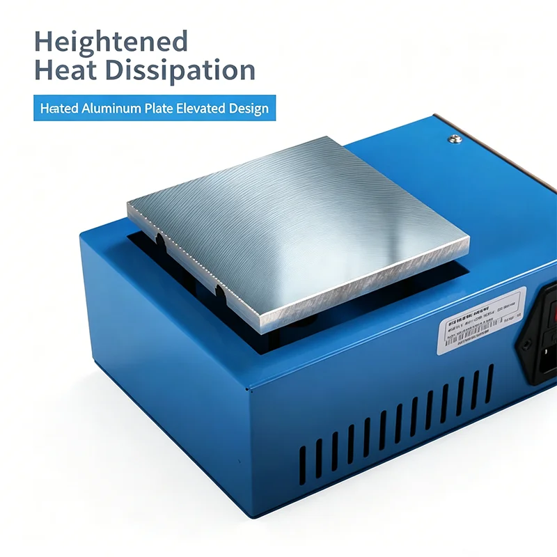 100x100MM Electronic Hot Plate Preheat Digital Preheating Station Multifunctional Motherboard Soldering Station 110/220V