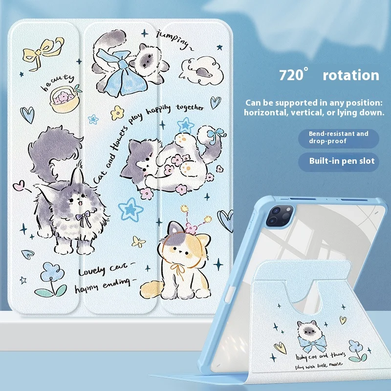 

Funda For iPad Case ipad 8/9/10/11 A16 10.2in 11in Tablet Cover Ipad Air3 4 5 10.9in M2 M3 Pro 3 4 5 6 12.9in M4 Protective case