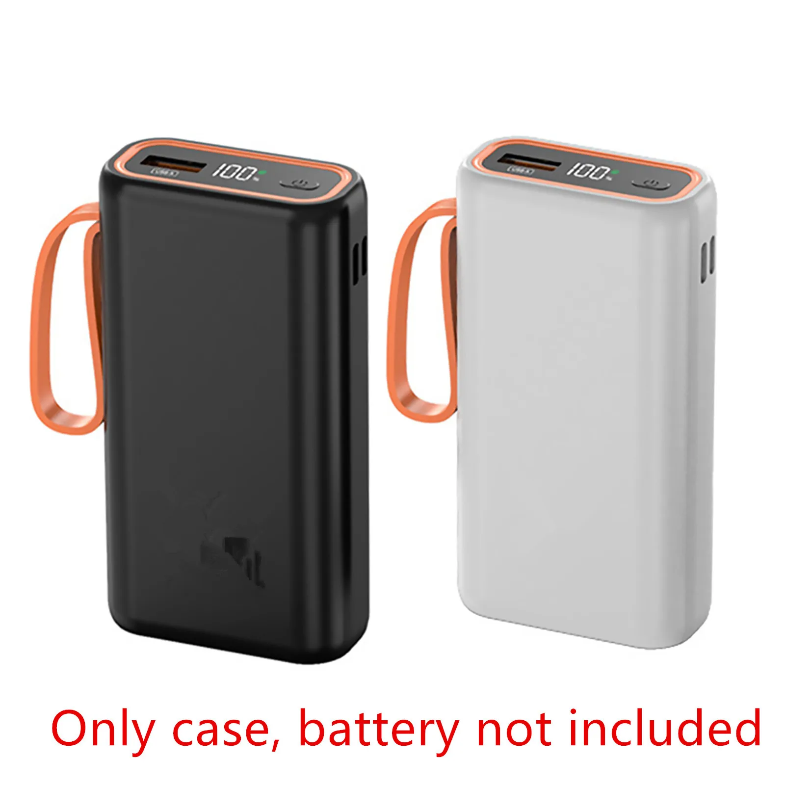 2*21700 DIY Power Bank Case Super Fast Charging External Battey Charger Shell Welded With LCD Digital Display For Smartphone New