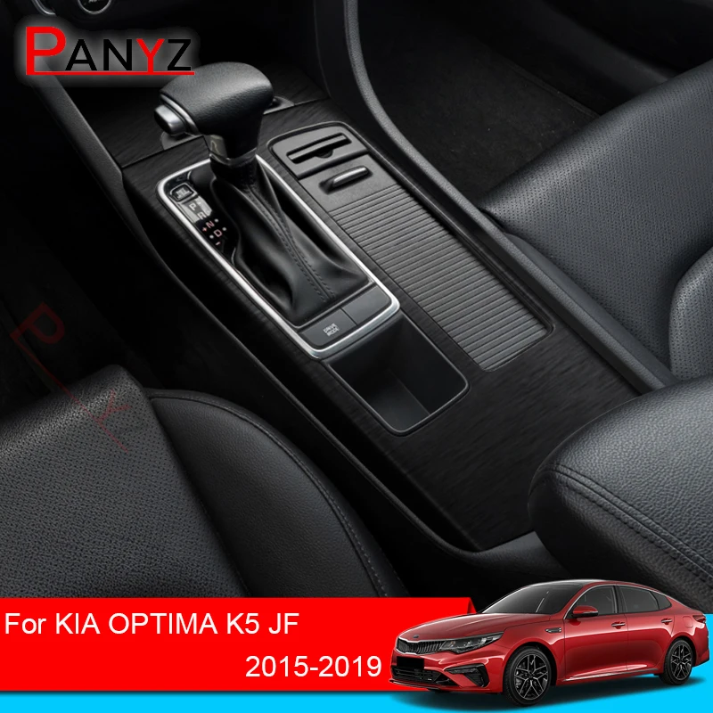 Car Interior Sticker For KIA Optima K5 JF 2015-2019 Lifting Window Panel Decal Gear Box Dashboard Protective Film Accessory