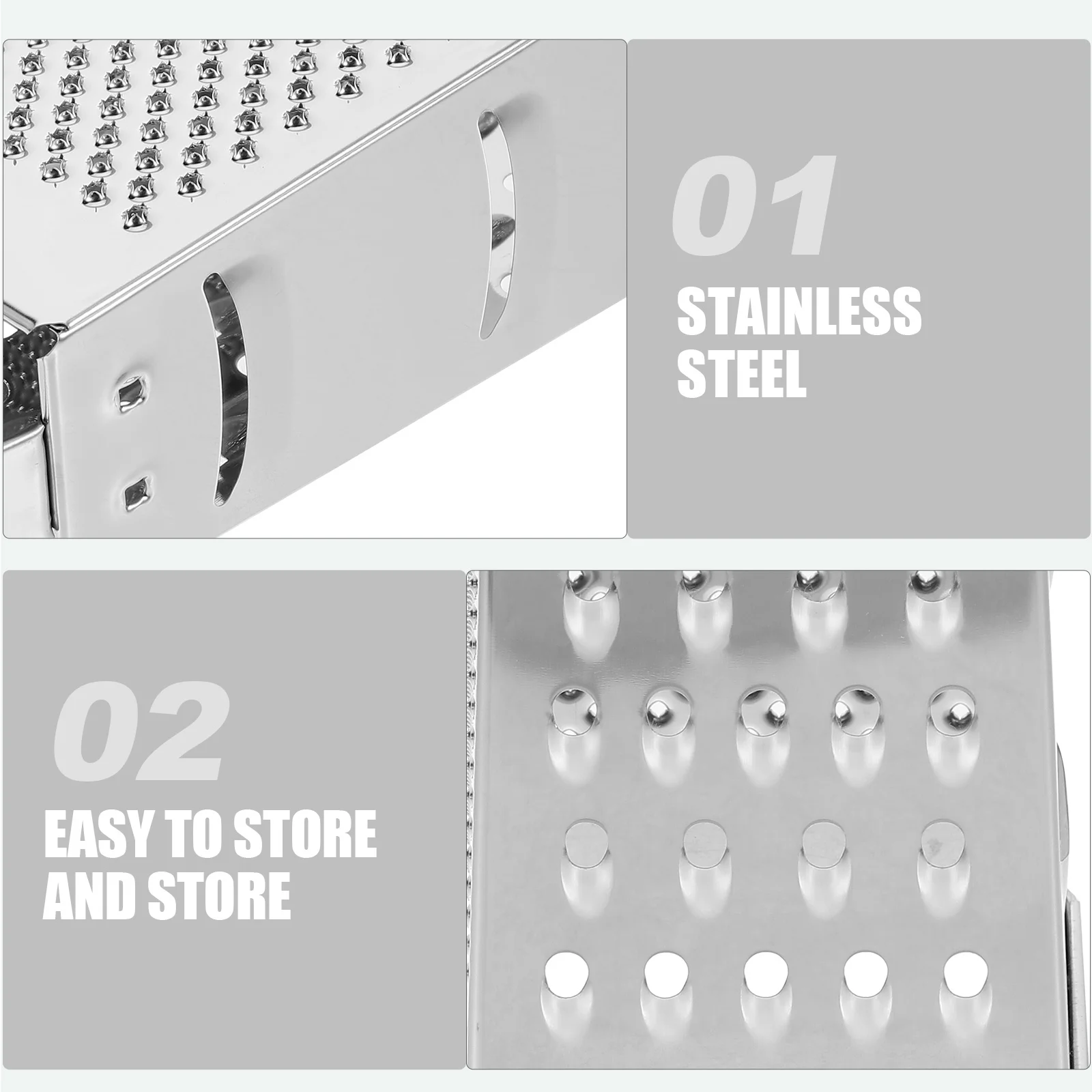 

Stainless Steel Multi-Function Slicer Cheese Grater With Handle Vegetable Cutter Shapes Handheld Grater Tool Supplies Graters