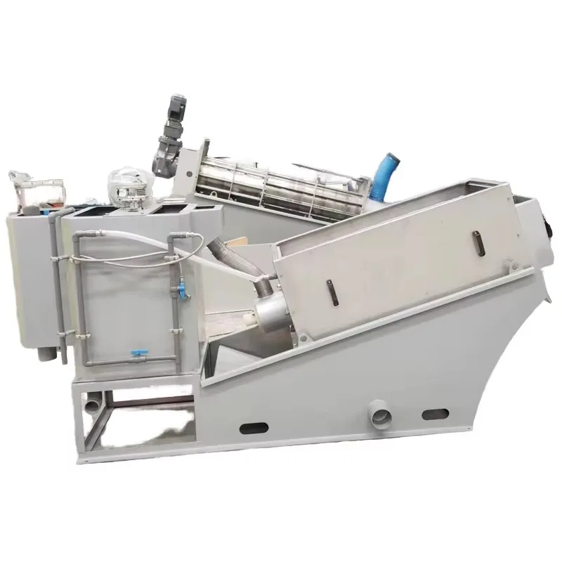 Industrial AC Screw Press Machine Dewatering System Water TreatmentMachinery with 1-Year Warranty for Efficient Waste Management