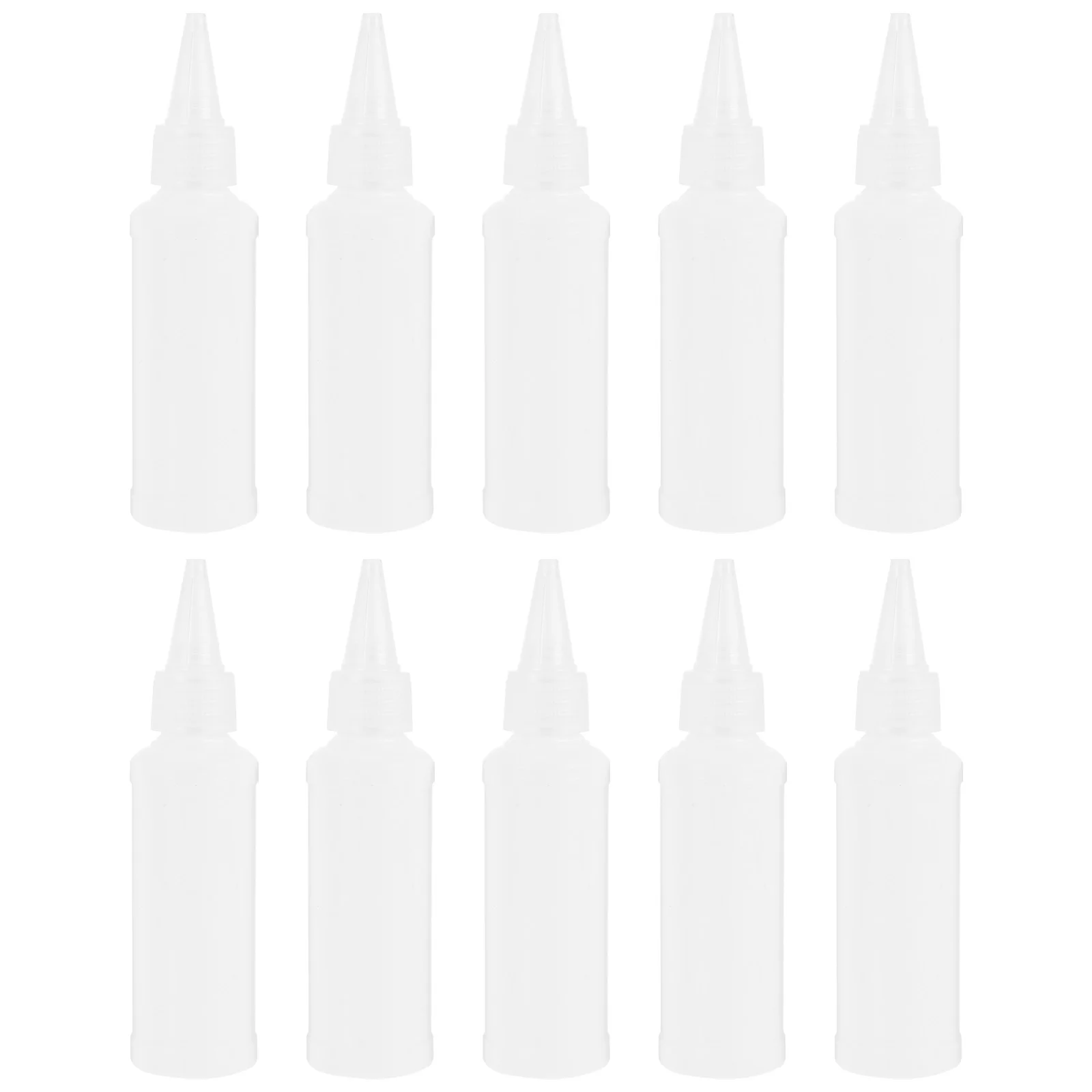 

25pcs Empty Squeeze Bottles for Hair Dye Styling Applicator Coloring Leak Proof Design Versatile Body Lotions Shampoos