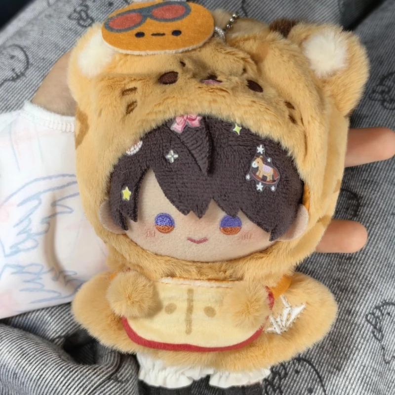 Only Clothes Love And Deepspace Zayne Fluffy Series Plush Cloak Bib Clothes For 10cm Doll Rafayel Xavier Sylus Caleb Fans Gifts