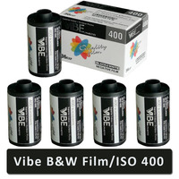 1/2/3/5Roll VIBE 400 Black & White film ISO 400 135 Negative film 36EXP/Roll for Kodak M35/H35 F9 Camera (due date 3.2026)