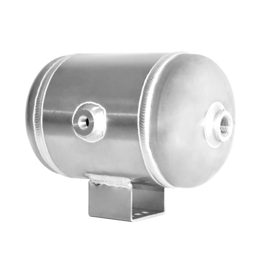 5L miniature horizontal aluminum air storage tank air compressor aluminum alloy buffer air tank pressure vessel