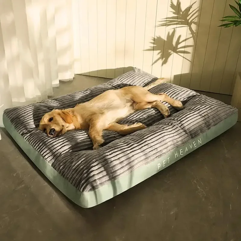 Dog beds for large dogs ，puppy dog bed，Warm Floor Mat for Sleeping Breathable Washable Pet Sleeping Bed Mat，Easy To Clean sofas