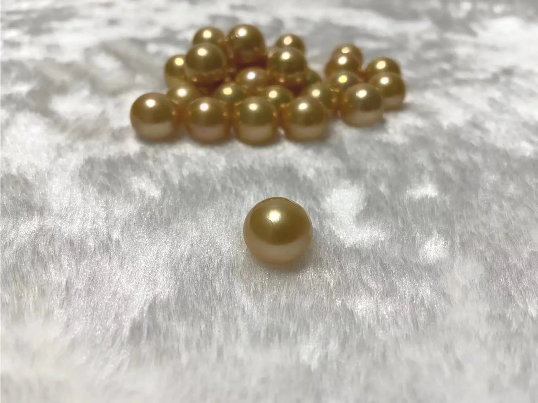 Natural Pair of 13-14mm Genuine Loose Pearl  for Women Jewelry Making Pendnat Earring