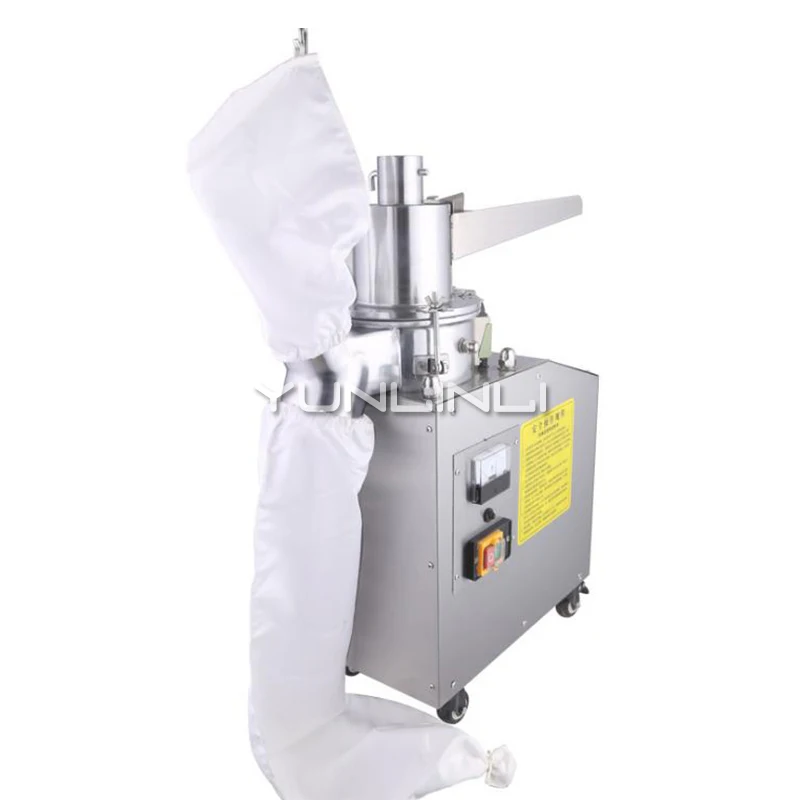 Коммерческий фрезерный станок для китайской медицины, дробильный станок для материалов, непрерывная шлифовальная машина, 3000 Вт, шлифовка из нержавеющей стали