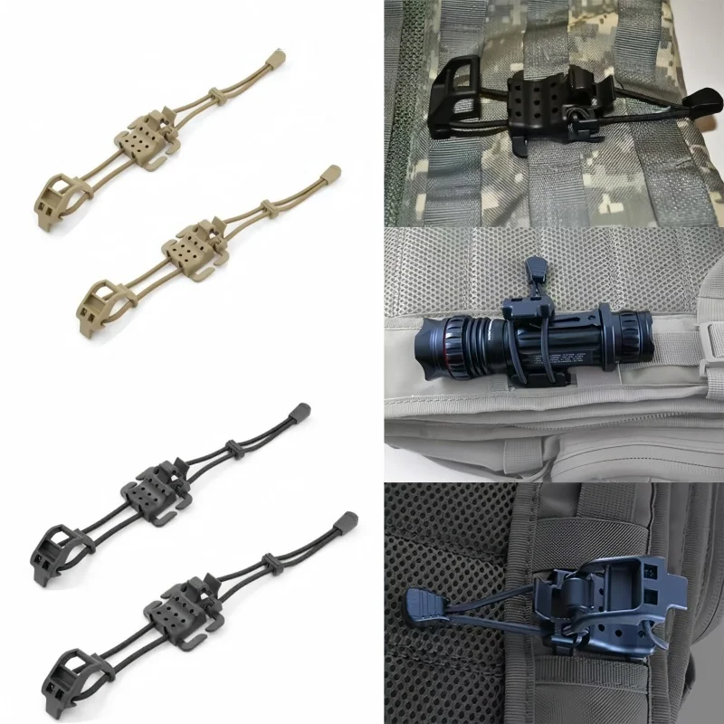 Outdoor Multifunctional Tactic Wheel Clip Ax Clip Bracket Military Backpack Accessories Hiking Hangers