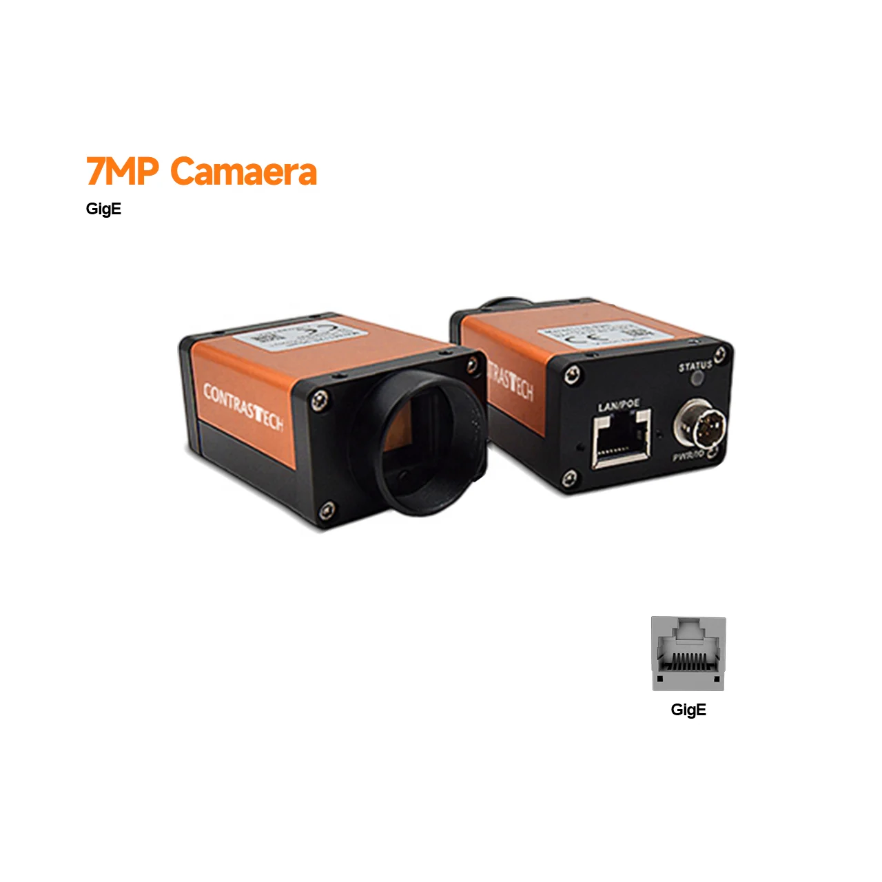 

high-performance 7.0MP 17fps IMX428 GigE Line Scan Camera for printing quality inspection