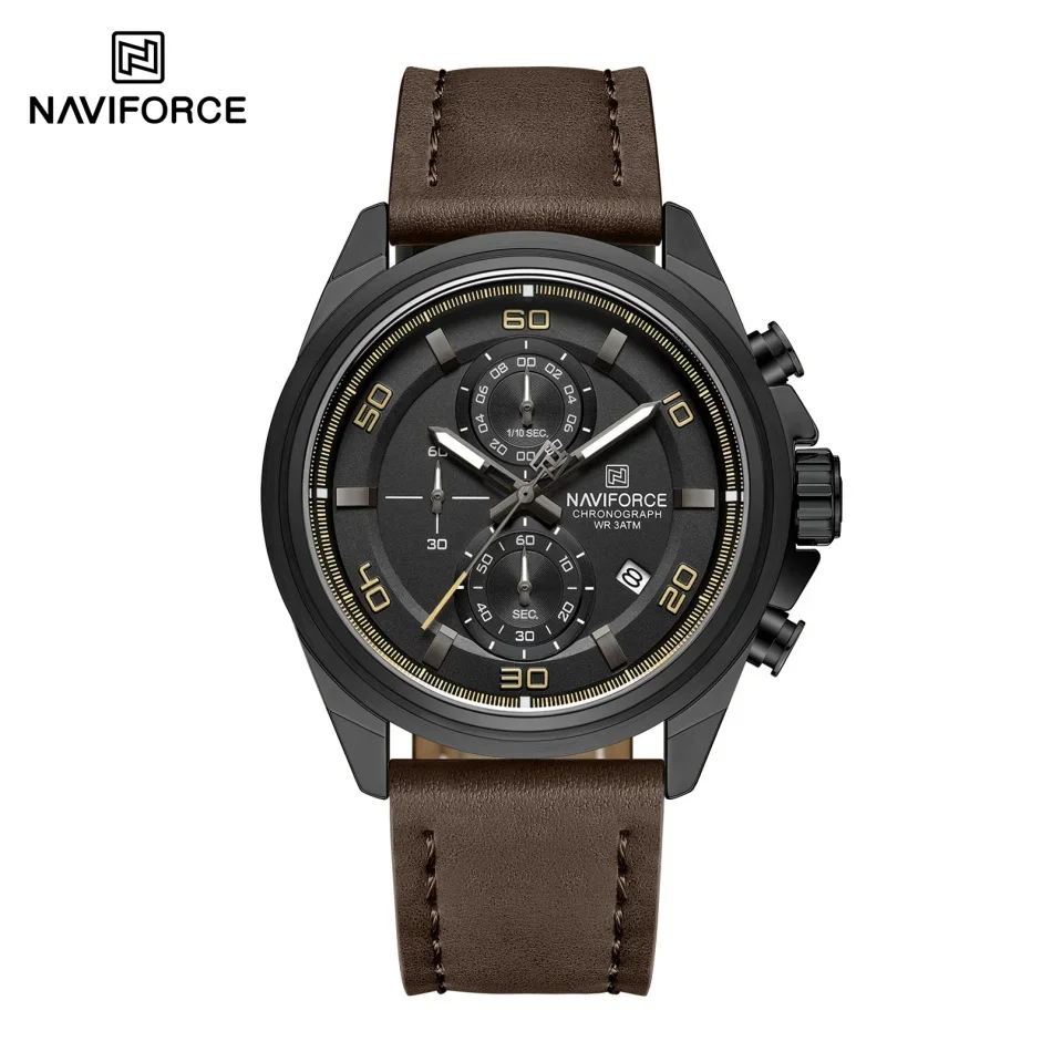 Men's NAVIFORCE Multi-Functional Waterproof Watch