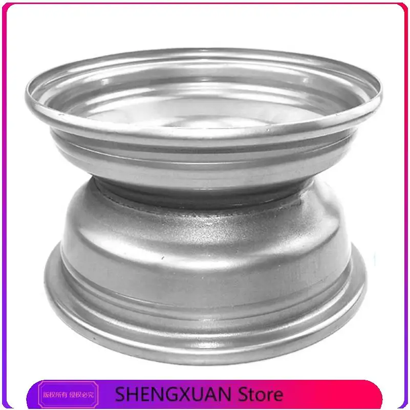 16X8-7 ATV Wheel Rim High Strength Aluminum Alloy 8 Inch Wheel Rim Hub for Go Karts Golf Carts Silver Four Hole Silver NewHot