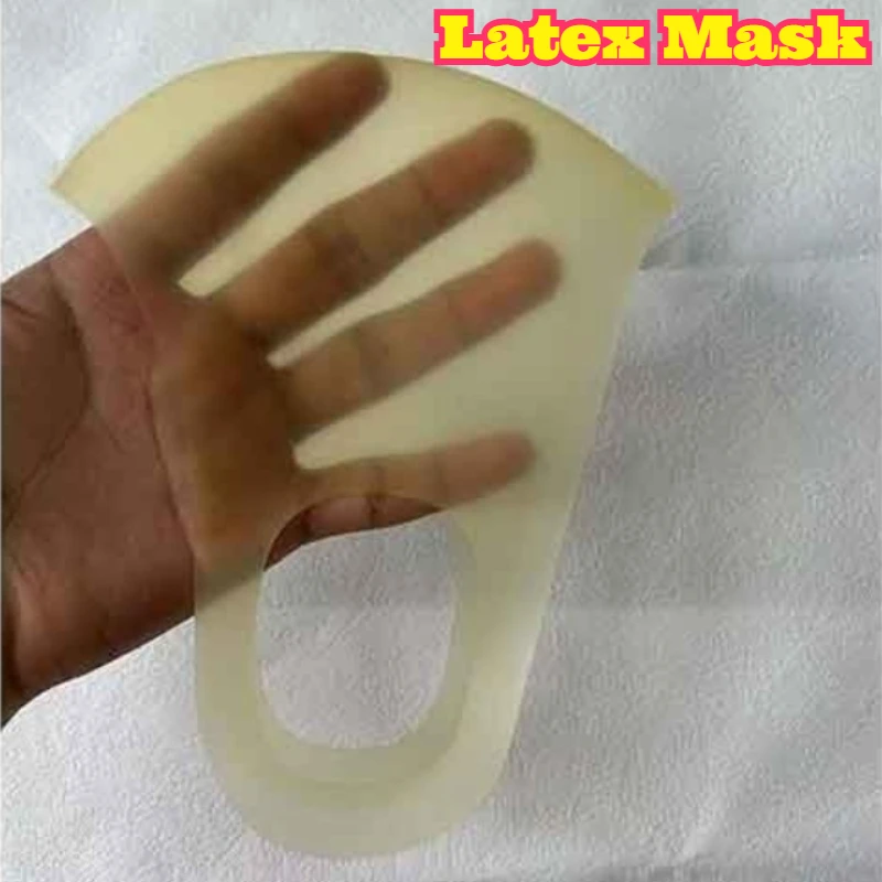 Latex Face Mask Washable Reusable Black 3D Stylish Protective Cover Unisex Breathable Daily Outdoor Trendy Fashion Accessory New