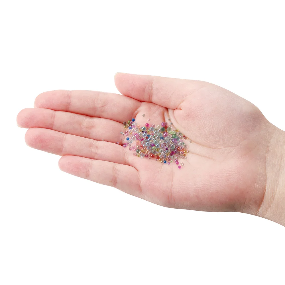 다채로운 물방울 구슬 믹스, 카와이 UV 수지 필링 모듬, DIY 에폭시 공예품, 미술 용품, 100g/로트