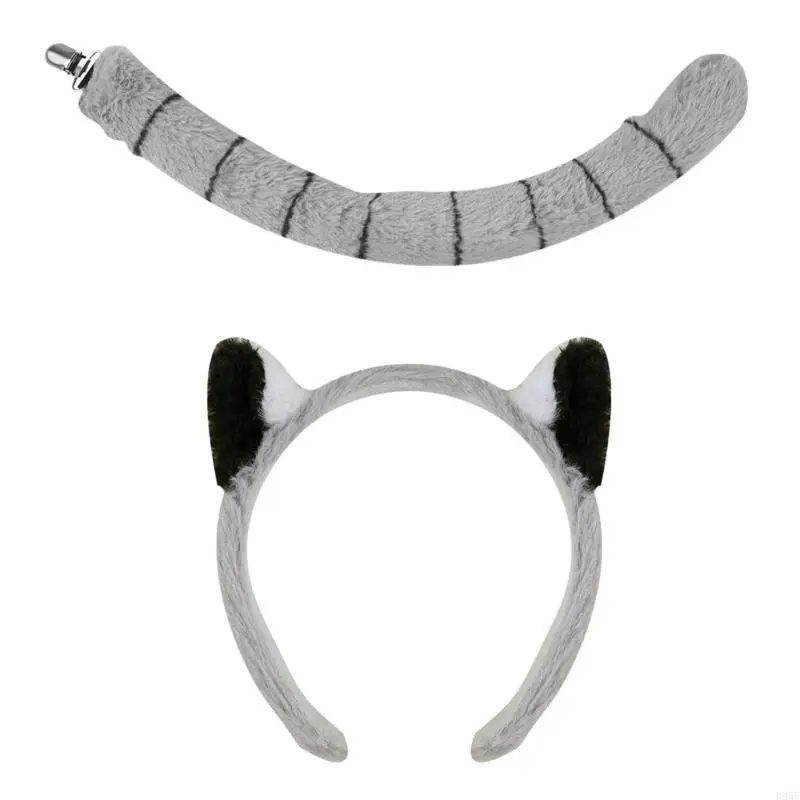 B95F dziecięca małpa ubioru Halloween kostium zwierzęcy akcesoria dla dziecka Cosplay urodziny boże narodzenie Halloween