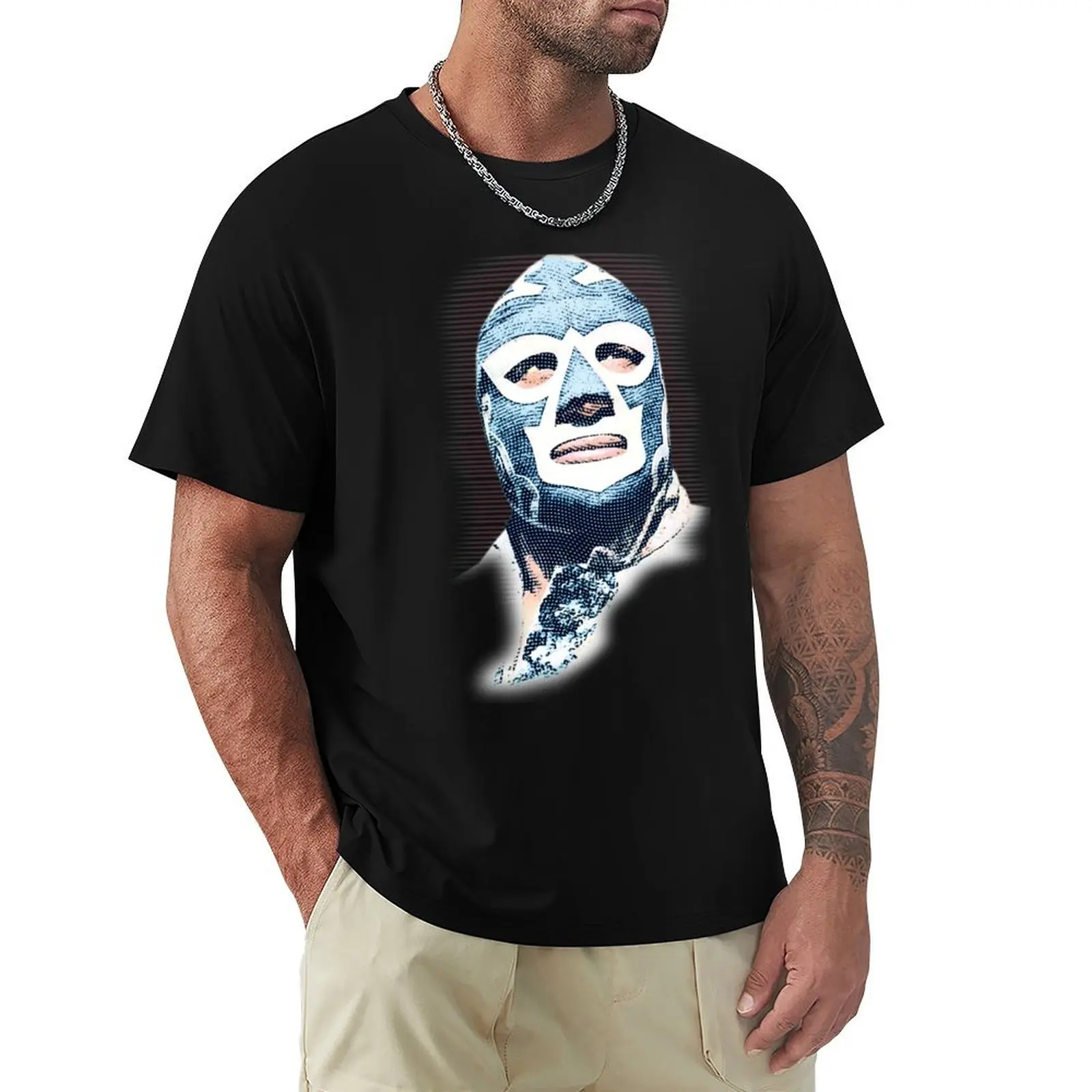 

Wrestling Mexico T-Shirt sports fans cotton man t-shirts topping luxury clothes men
