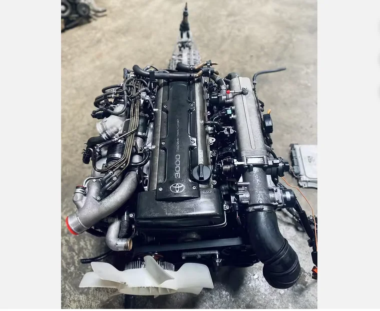 

JDM 2jz gte engine USED 2JZ GTE Twin Turbo Engine 2JZ GTE Used Engine with V160 GETRAG Transmission Twin Turbos for Sale