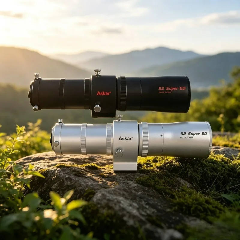 Askar 52mm F/4.8 Super ED Guiding Telescope Scope Optical Accessory for Stargazing And Astronomical Observing