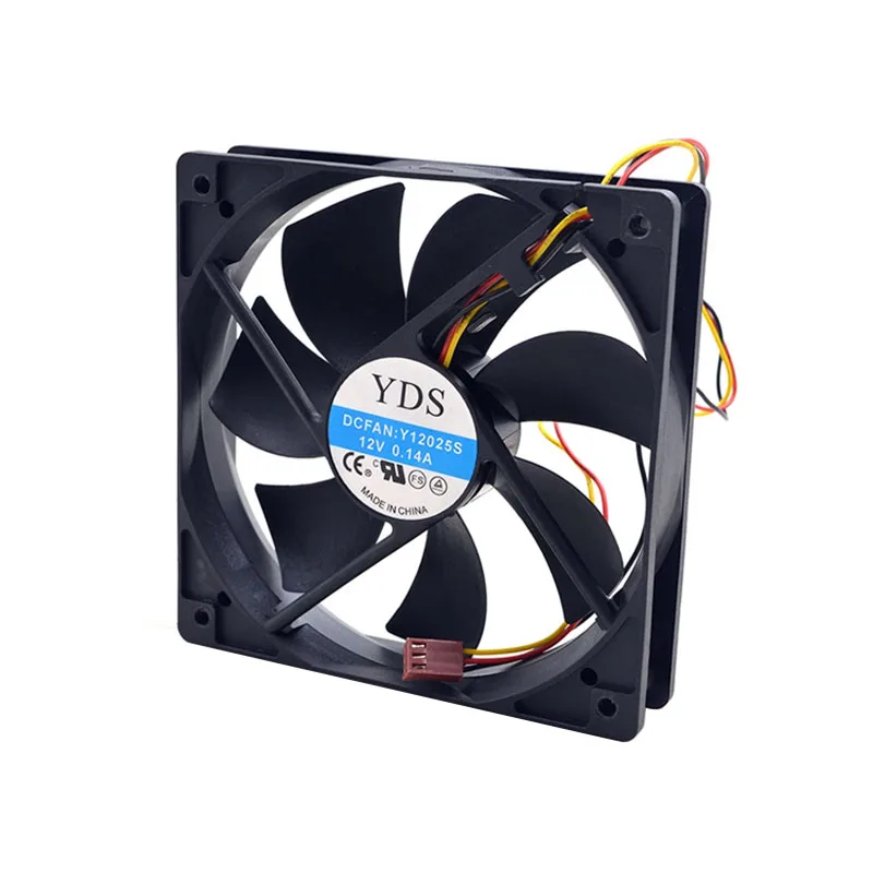 

NEW ORIGINAL Y12025S 12V 0.14A 12025 120*120*25mm 12cm COOLING FAN