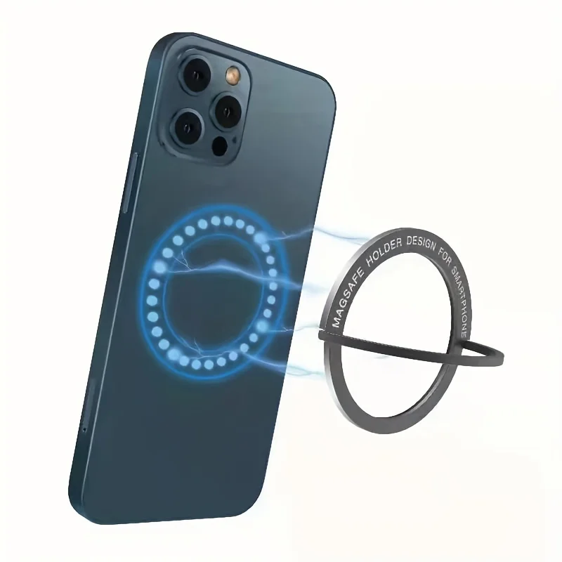 Lazy Portable Desktop Phone Holder Car Mount Metal Round Stand Bracket for Iphone 15 12  Xiaomi Huawei Samsung Phone Accessories