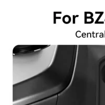 Противоскользящий коврик-подстаканник для Toyota BZ4X BZ 2026, вставка для хранения стаканов в центральной консоли, совместимая с заводскими размерами консоли.