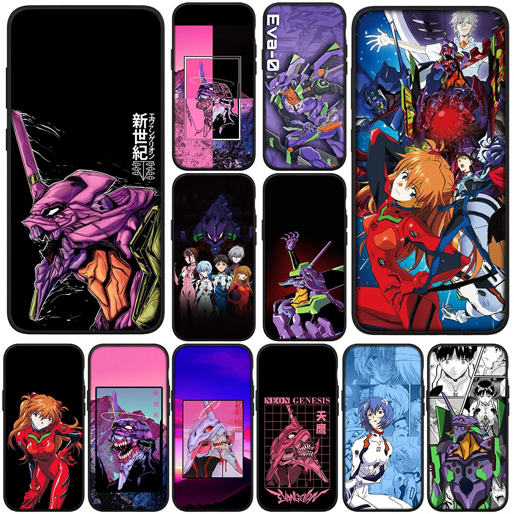 Чехол с плакатом E-Evangelions EVAs для Motorola Moto G54 G24 G15 Power G04 G05 G13 G14 G34 G35 G45 G60 G53 G55 G64 G75 G72
