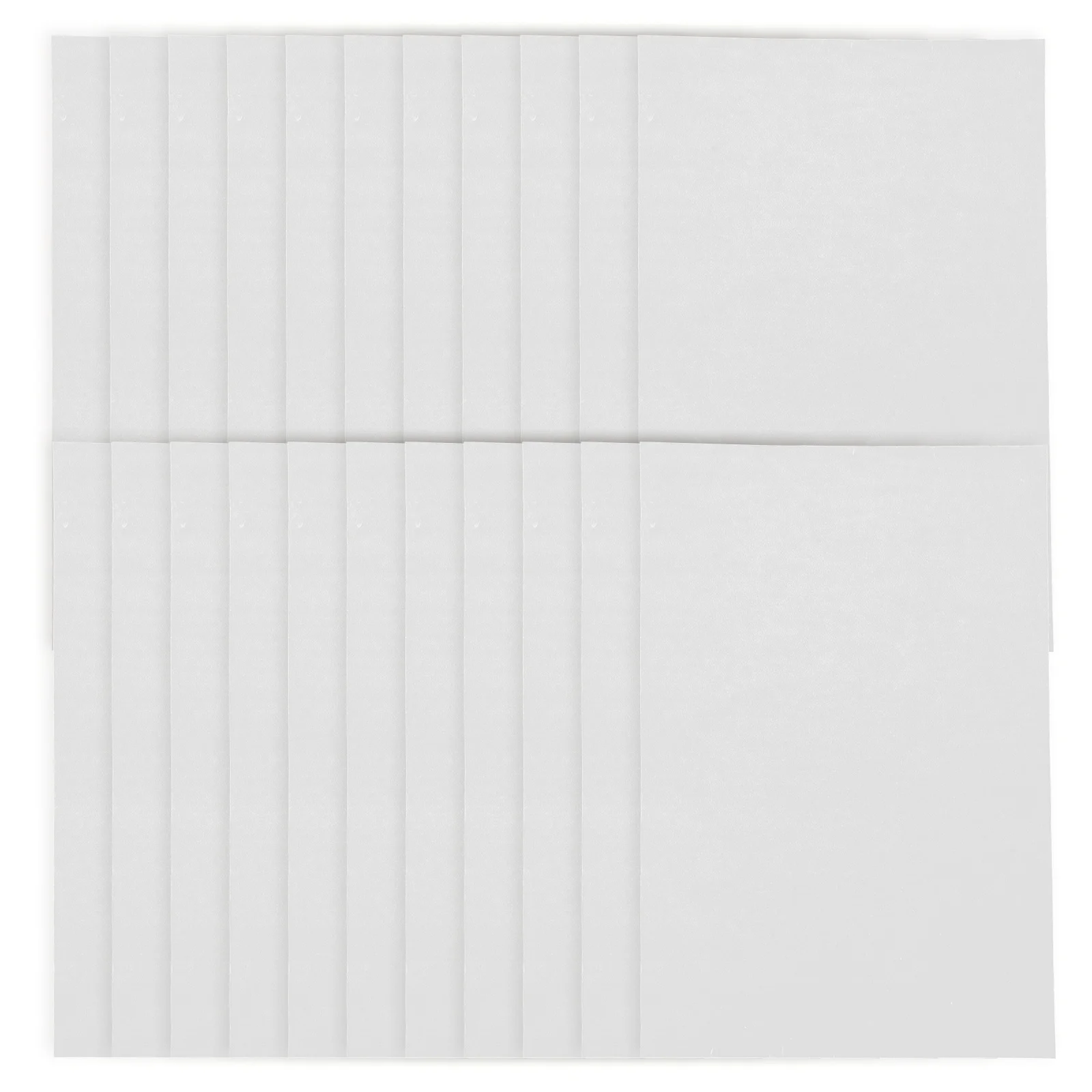 

20 Sheets Double Sided Iron on Hemming Tape Non-Woven Adhesive Fabric Tape for Garment Accessories Sewing Non-Woven Fabric Tapes