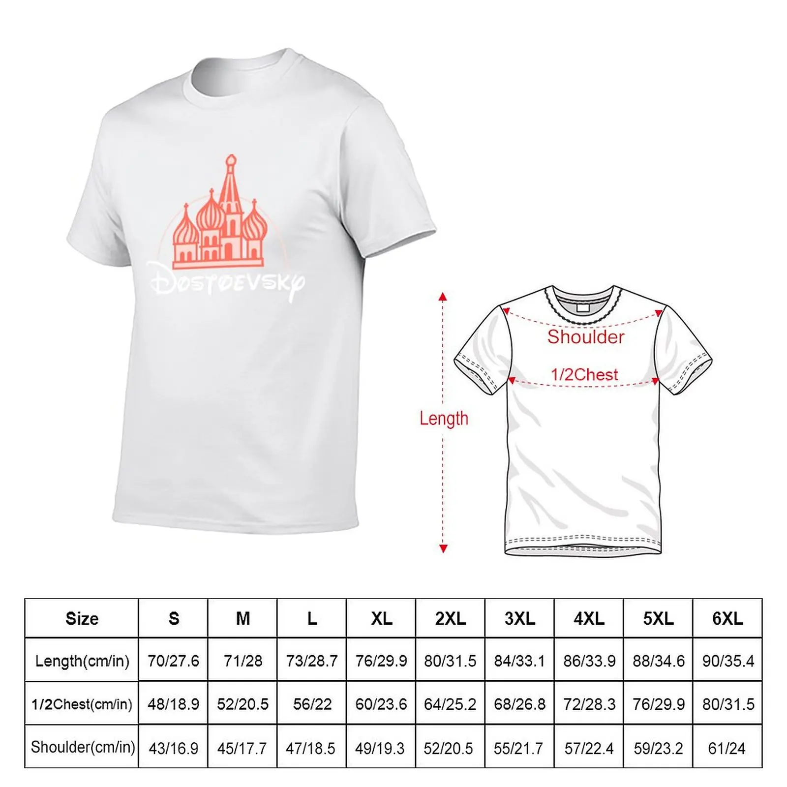 Dostoevsky T-Shirt t shirt personalised t shirts for man pack cotton T-Shirt