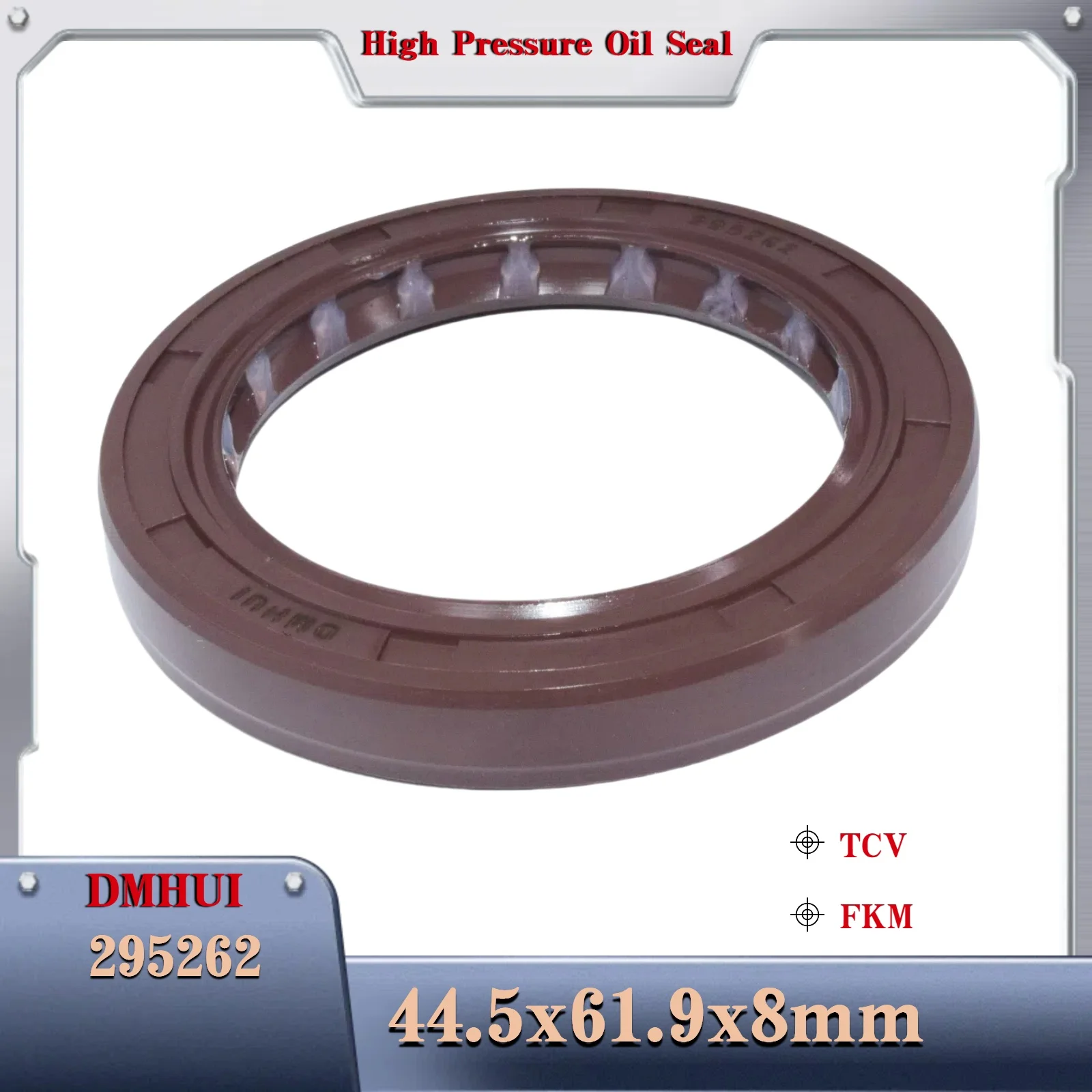 

Rotary Shaft Seal 295262 44.5x61.9x8 Hydraulic Pump or Motor Repair Kit Parts High-Pressure Skeleton Shaft Oil Seal 44.5*61.9*8