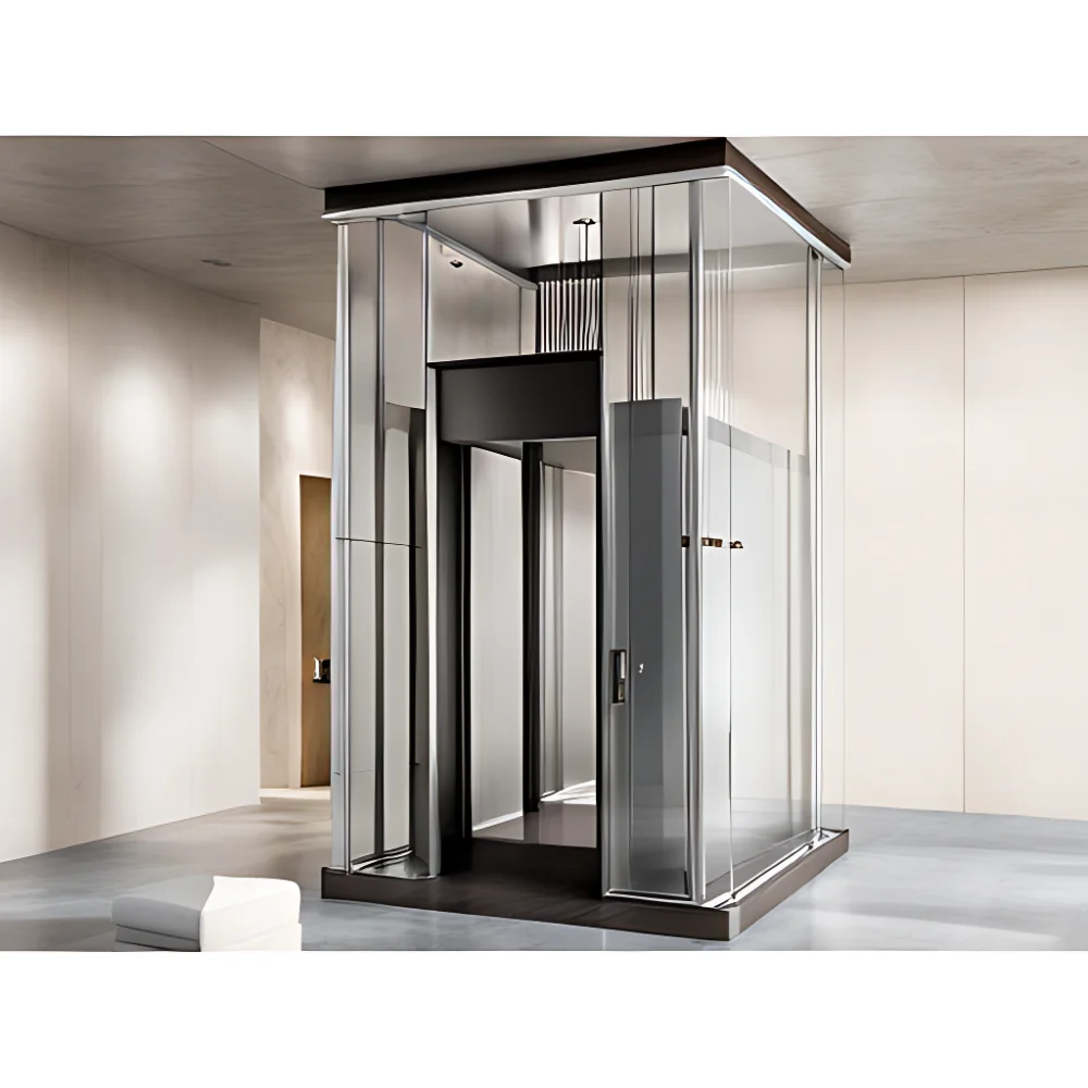 Haokun Hydraulic1/2/3 Floors Passenger Lift Shaftless Lift Pitless Lift Personal Elevator For Home House