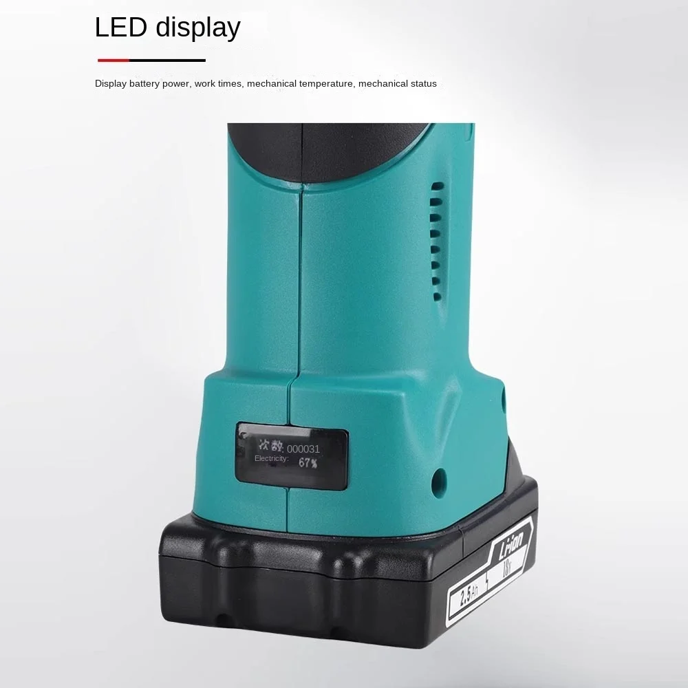 Alat Crimping bertenaga baterai Mini hidrolik, daya tinggi, tekan kabel baterai Li-ion, alat isi ulang rentang 10-300mm m²