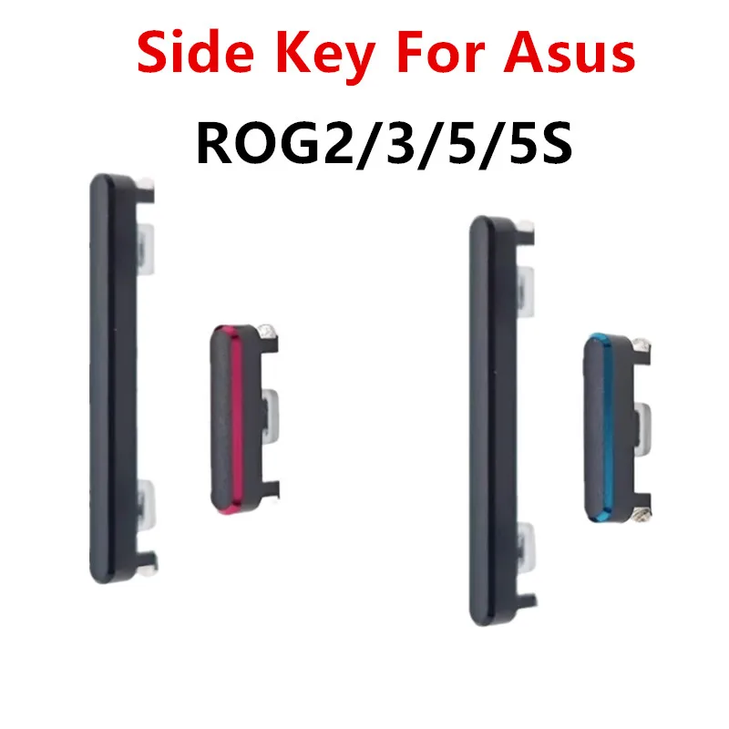 Rog5 Rog5S 사이드 키 ASUS ROG Phone 5 5S Pro 5SPro 2 3 전원 켜기 끄기 볼륨 업 다운 버튼 하우징 수리 부품