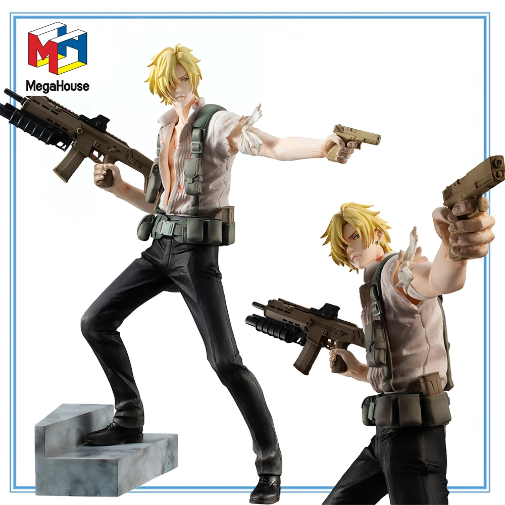 

100% Original in Stock MegaHouse G.E.M. Banana Fish Ash Lynx Anime Figure Action Figure Collection Series Model Decoration