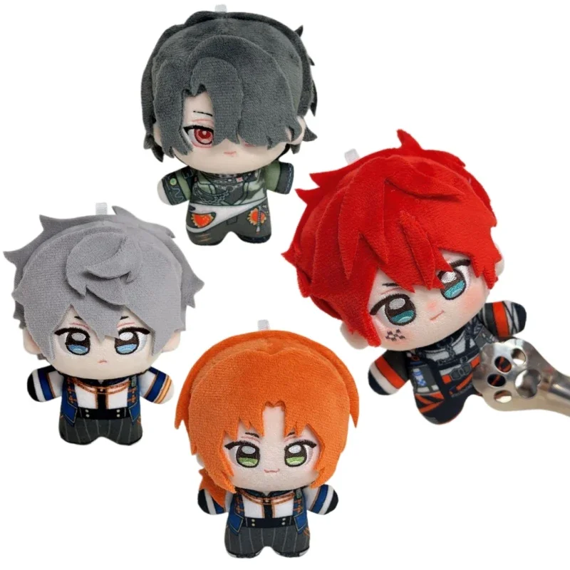 

Cute Ensemble Stars Chibi Plush Doll Mini Stuffed Anime Character Keychain Soft Fluffy Idol Game Plushie Bag Charm Anime Lovers