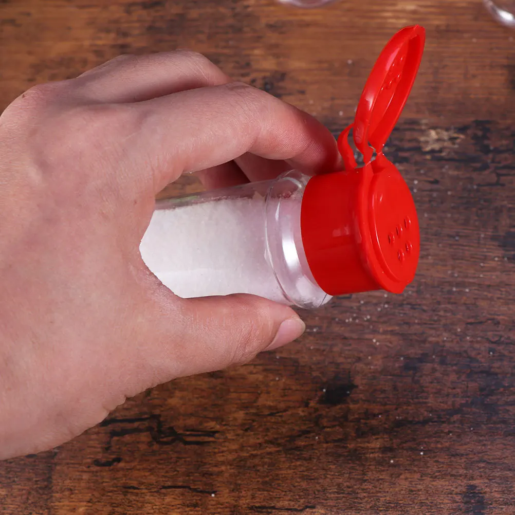 

25 PCS Seasoning Powder Bottle Spice Dispenser Salt Container with Cover Jar Travel