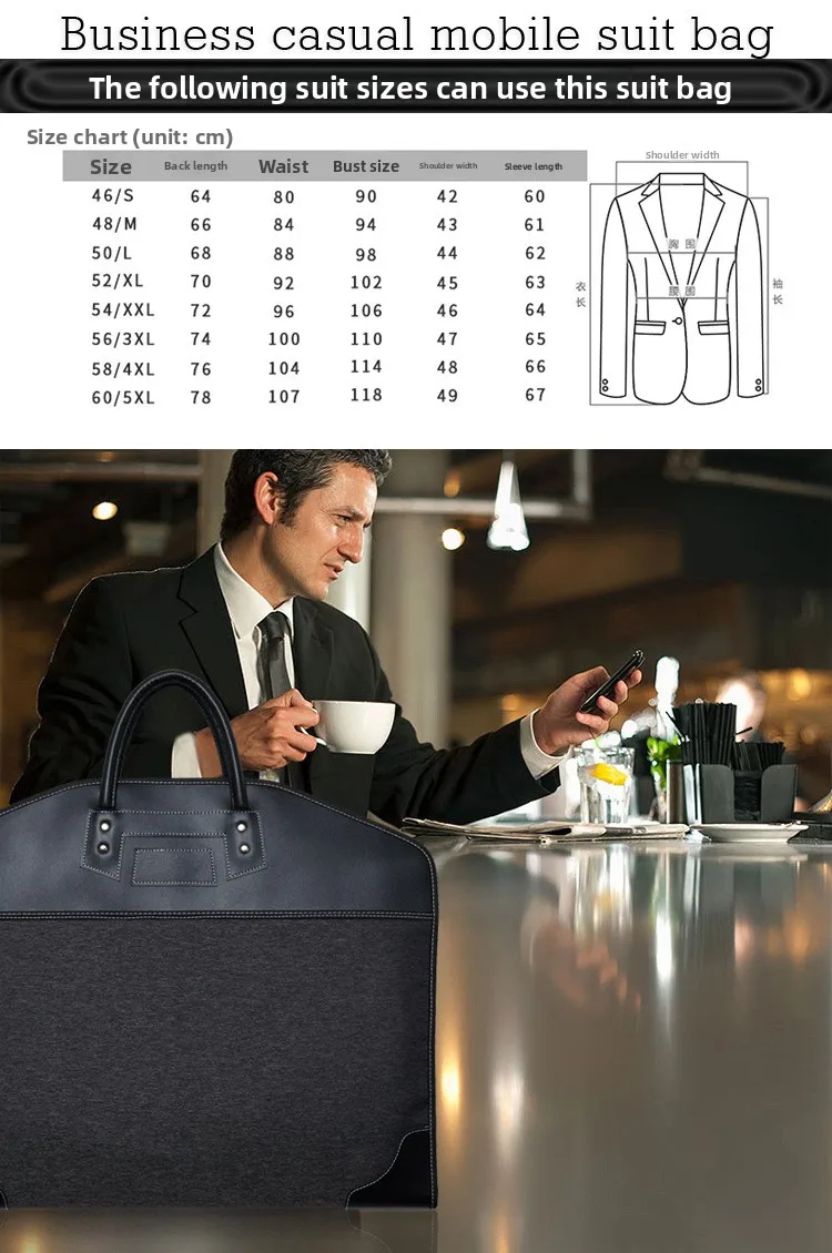 

Новая нейлоновая сумка для костюма, водонепроницаемая, складная, для хранения одежды в путешествиях, пыленепроницаемая, на молнии